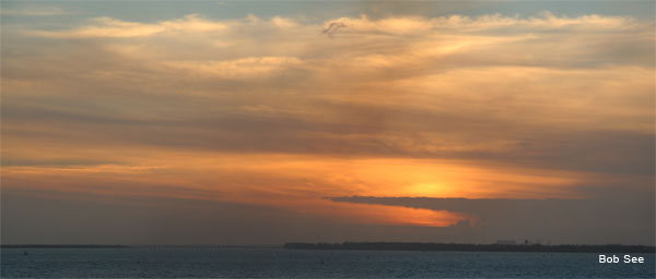 Caribbean Sunset by Bob See